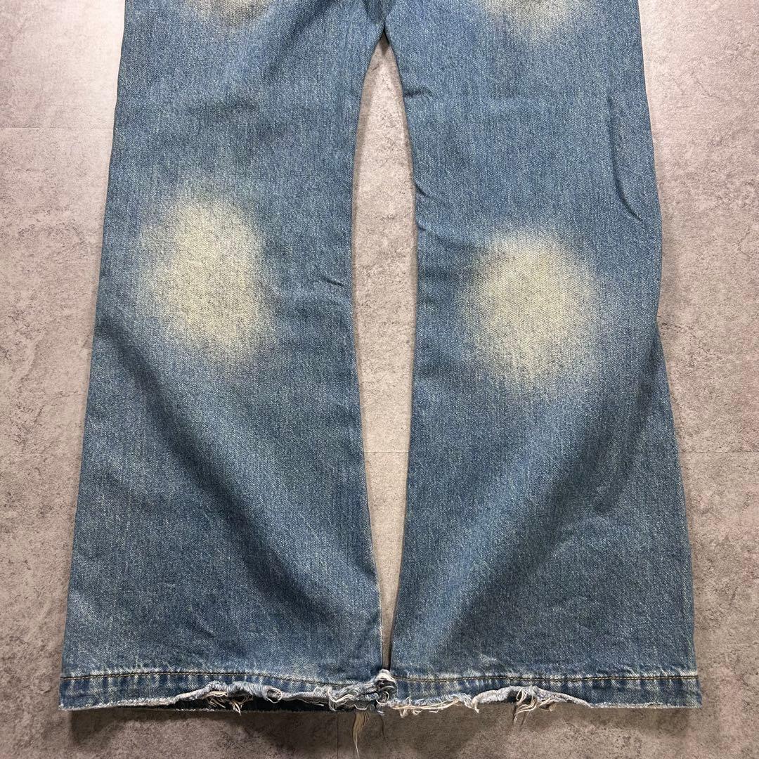 00s in the attic フ バギーデニム|Y2K|お兄系|グランジ|M・InTheAttic MEDICALDB_JP