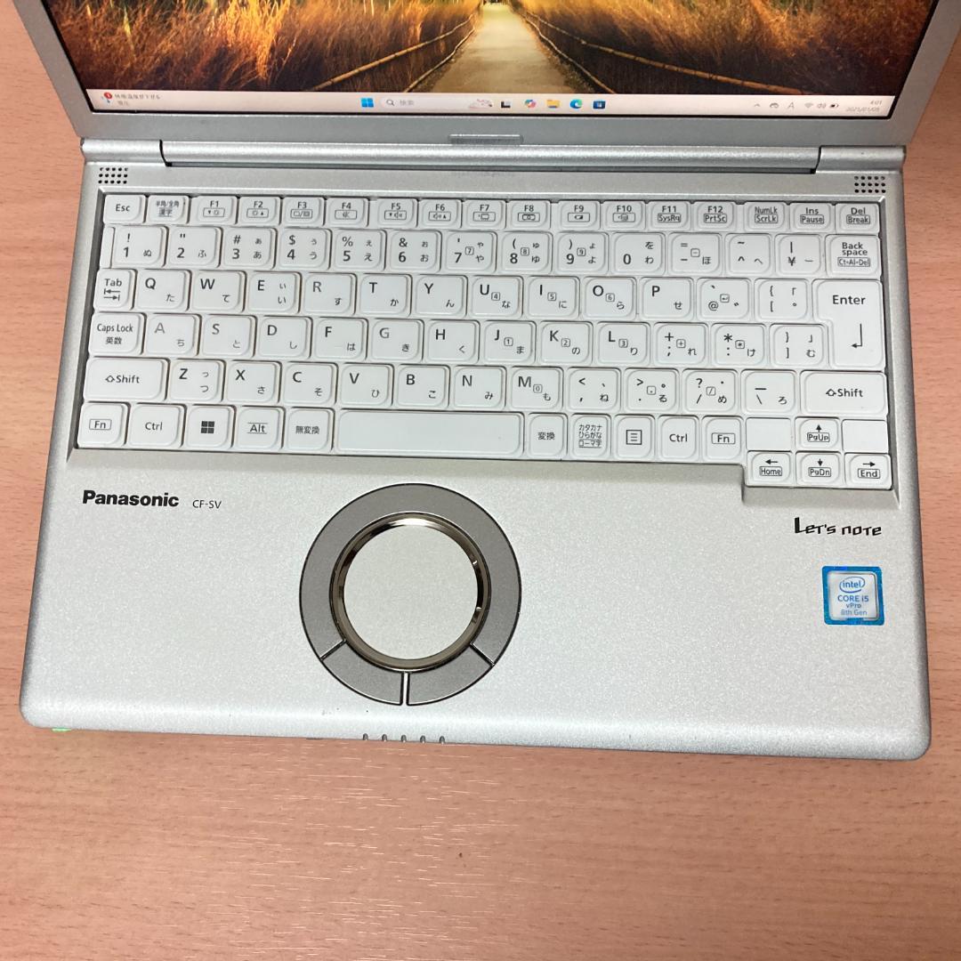 【動作良好】Let's note SV7 第8世代 Core i5 快速NVMe