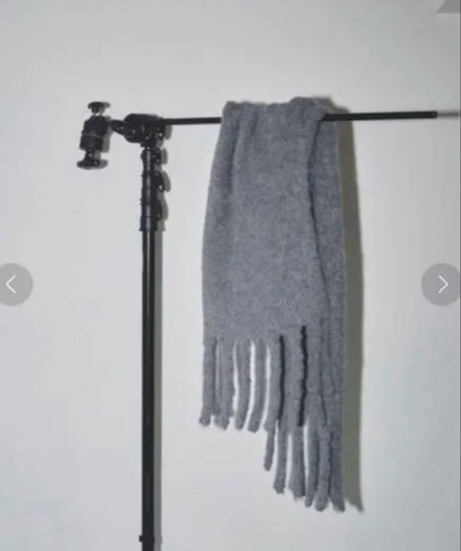 todayful Brushed Volume Stole グレー - メルカリ