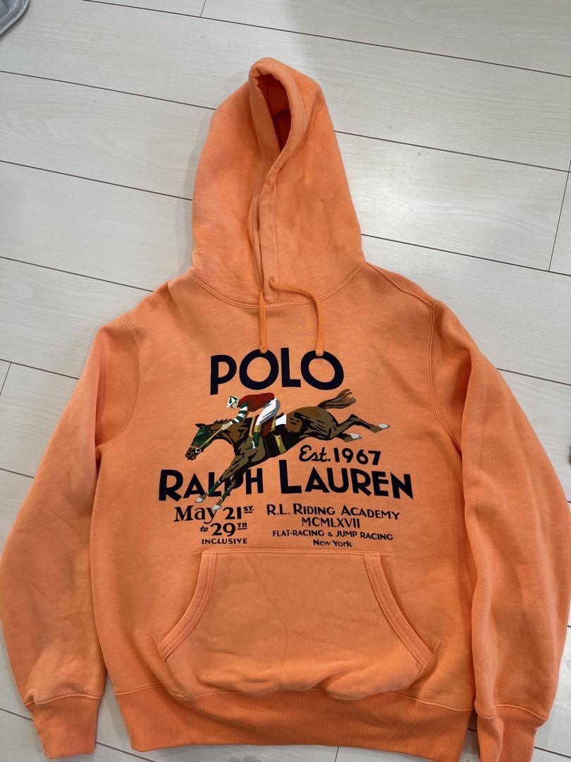 Polo Ralph Lauren オレンジ パーカー S