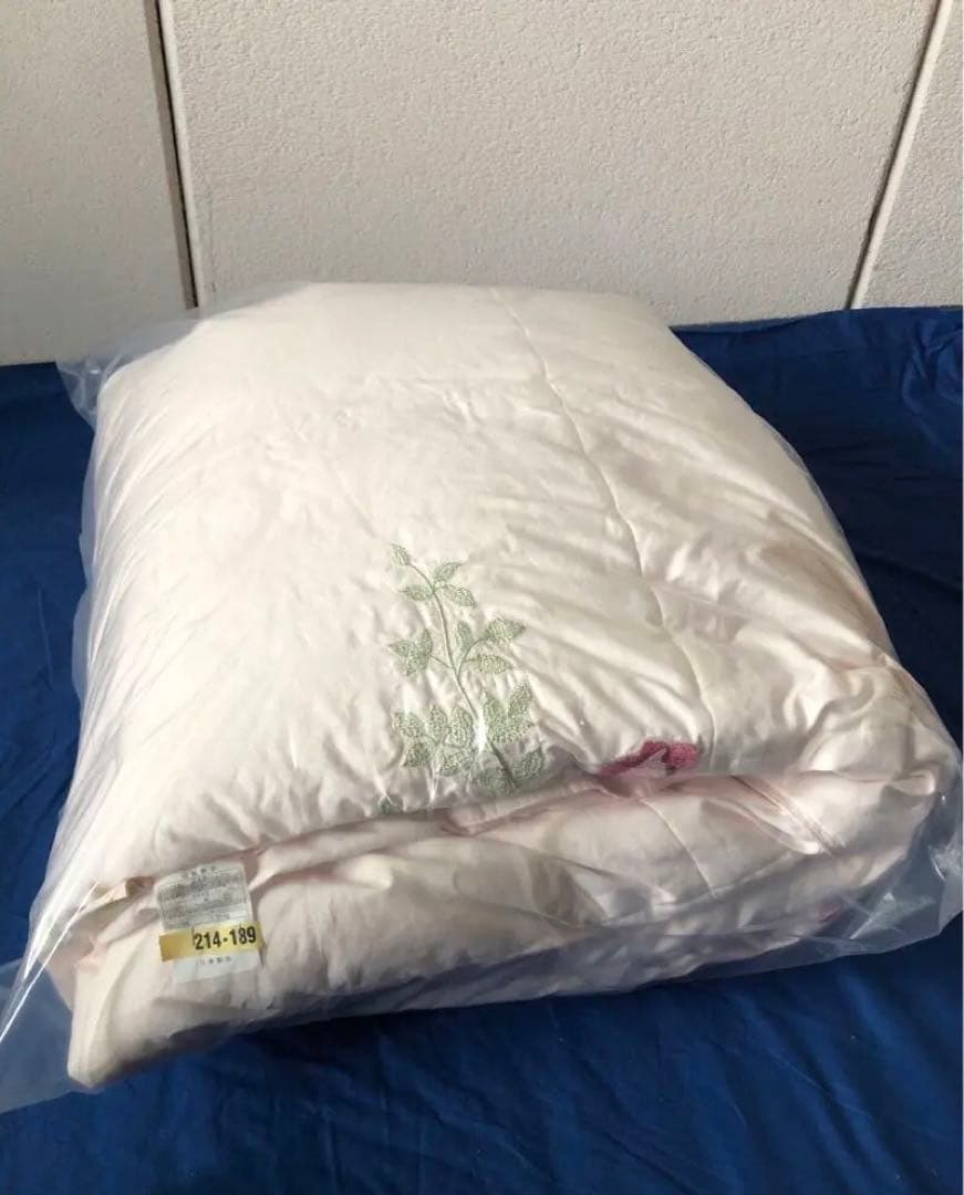 丸八真綿 羽毛肌掛け布団 ソワリー刺繍【Y⭐︎様専用】 史上一番安い