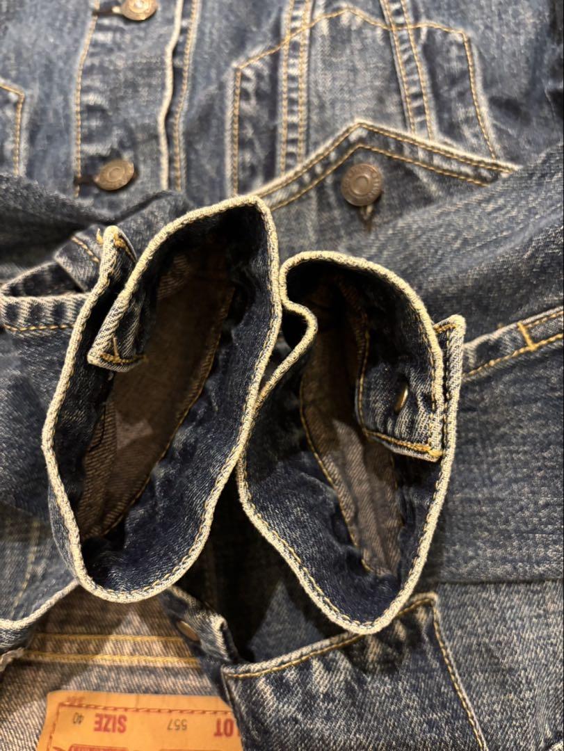 Levi's Ｇジャン3rd 557xx BIG E 復刻 サイズ40 97年