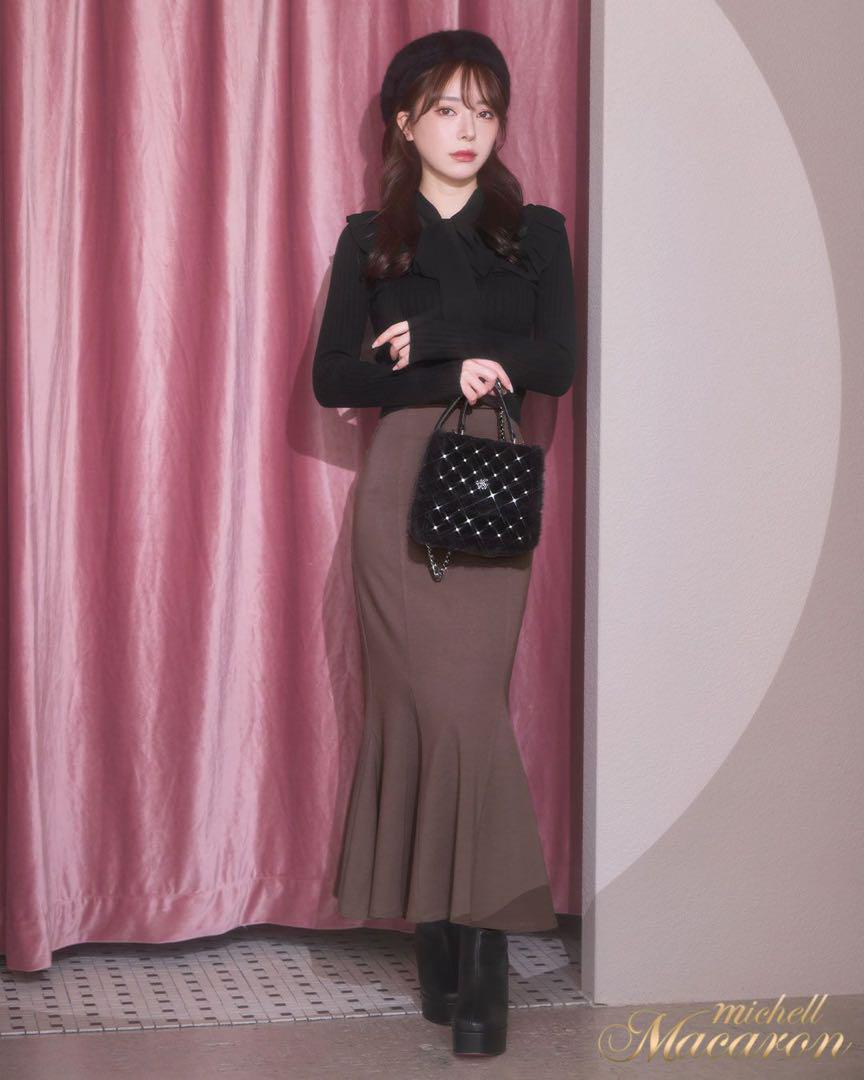 michellMacaron 大人の美脚スカート