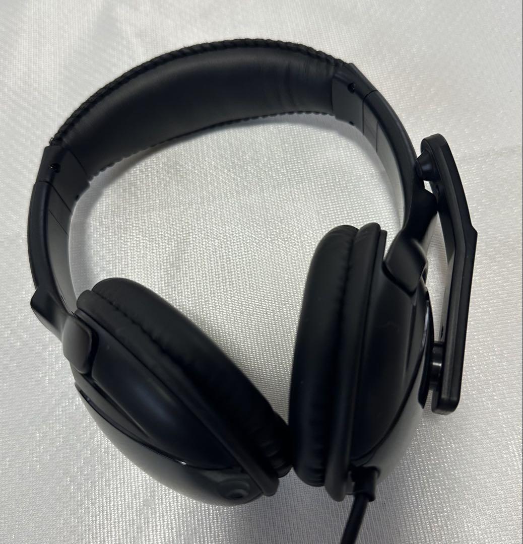 超美品！ELECOM Multimedia Headset ブラック