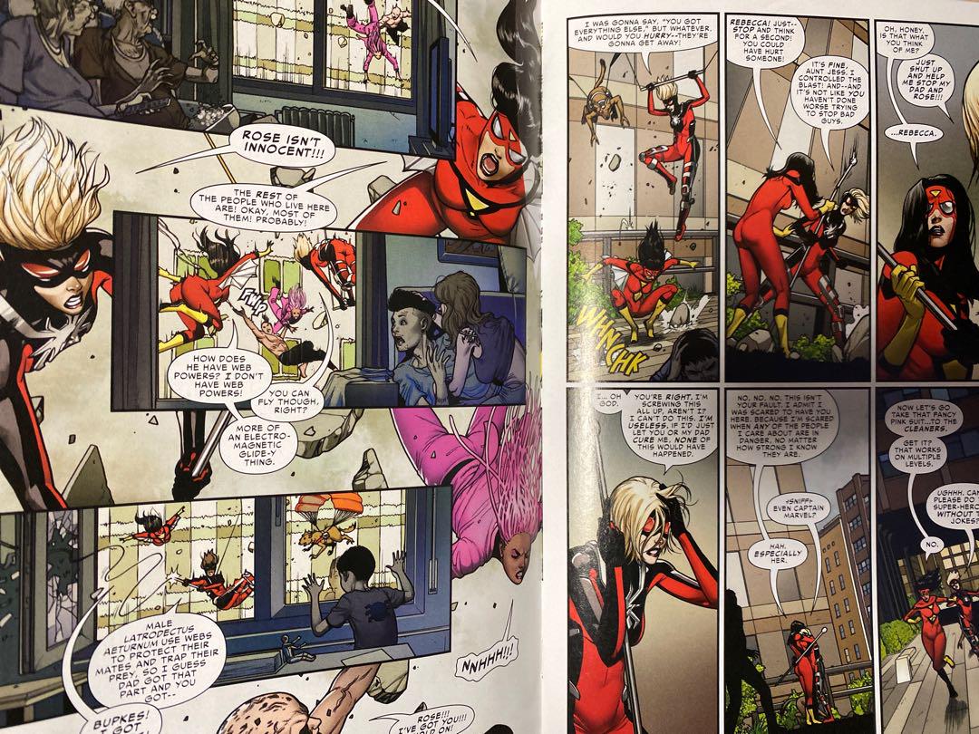SPIDER-WOMAN #16 アメコミリーフ デッドプールコラボ表紙