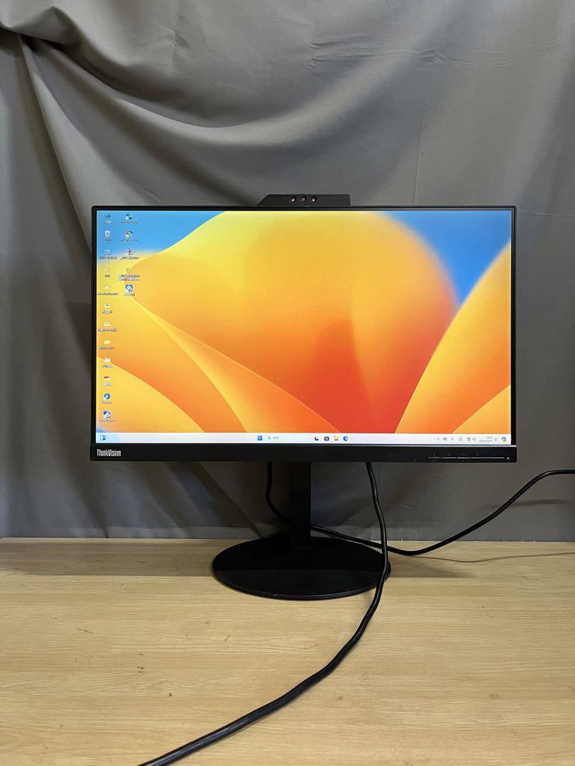訳ありLenovo T24v-10  23.8型モニターPS4対応内蔵スピーカー
