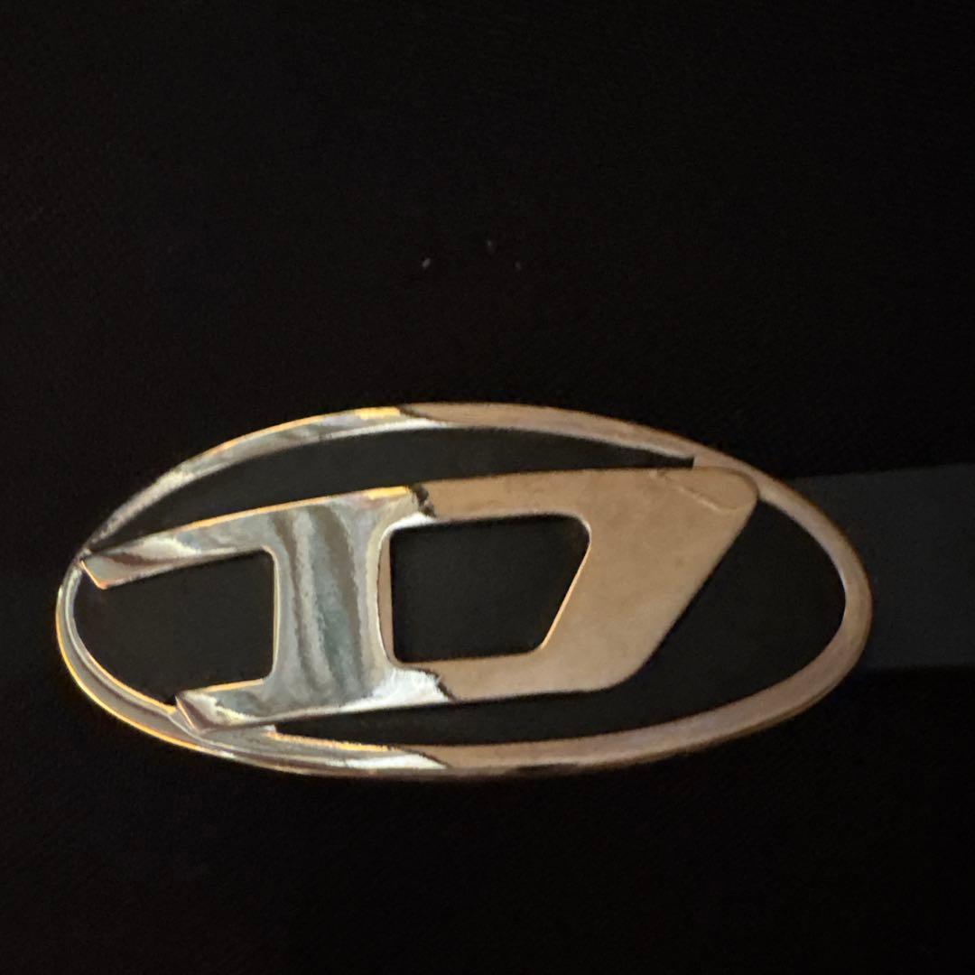 DIESEL ブラックレザーベルト