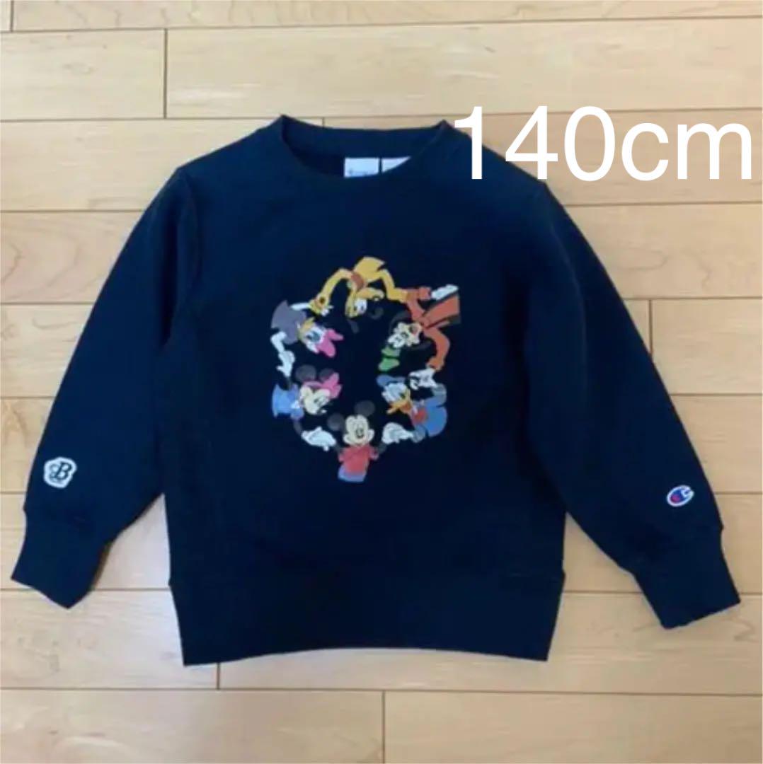 キッズトレーナー ディズニー チャンピオン 140cm トップス トレーナー