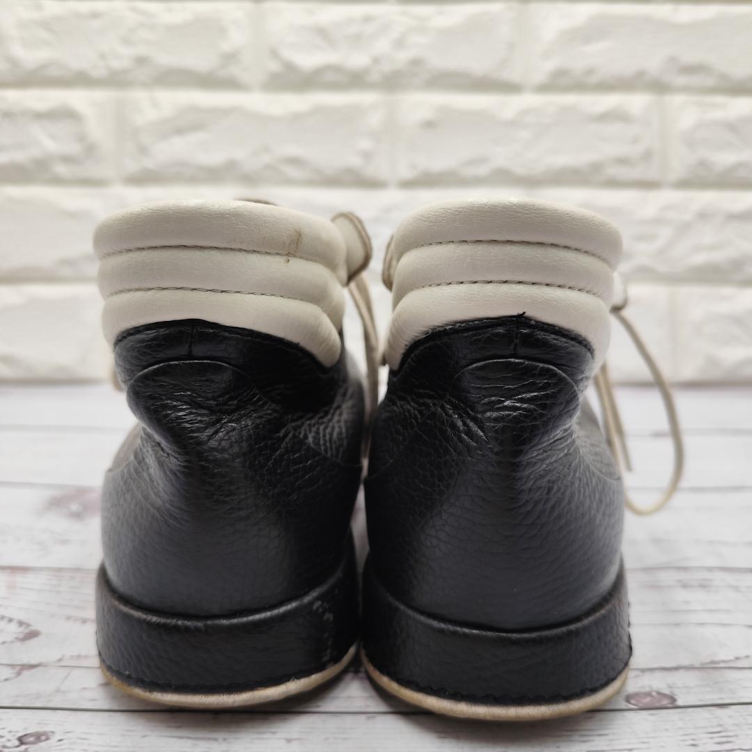 JOHN GEIGER ハイカットスニーカー USA製 レザー 黒 ストリート JOHN GEIGER ハイカットスニーカー USA製 レザー 黒 ストリート