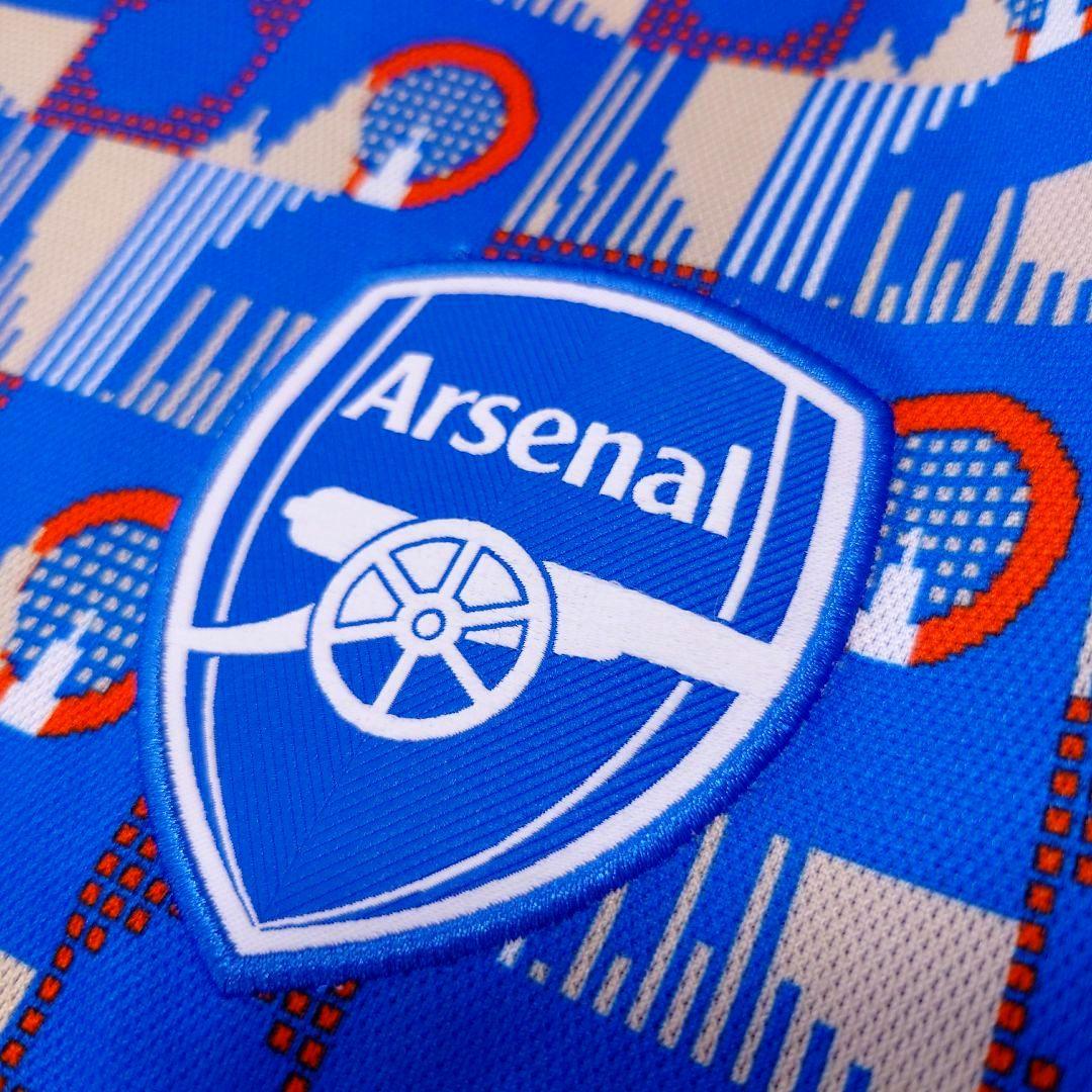 極美品 Arsenal FC×TFL×adidas ウォームアップトップ