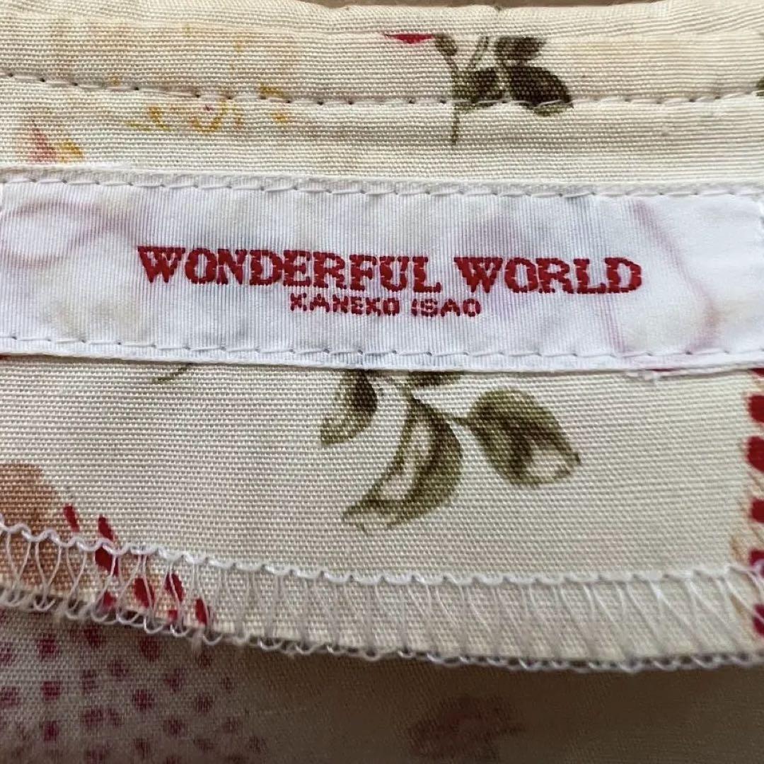 WONDERFULWORLD ギンガムうさぎ ロングワンピース たくし上げ付き 画像10