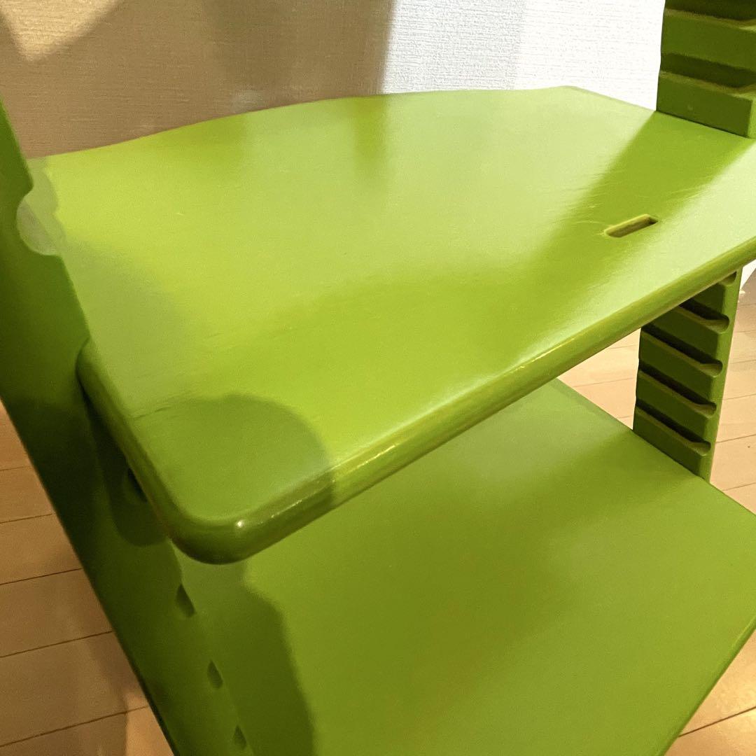 STOKKE ストッケ　トリップトラップ チェア　グリーン　ベビーセット　カバー