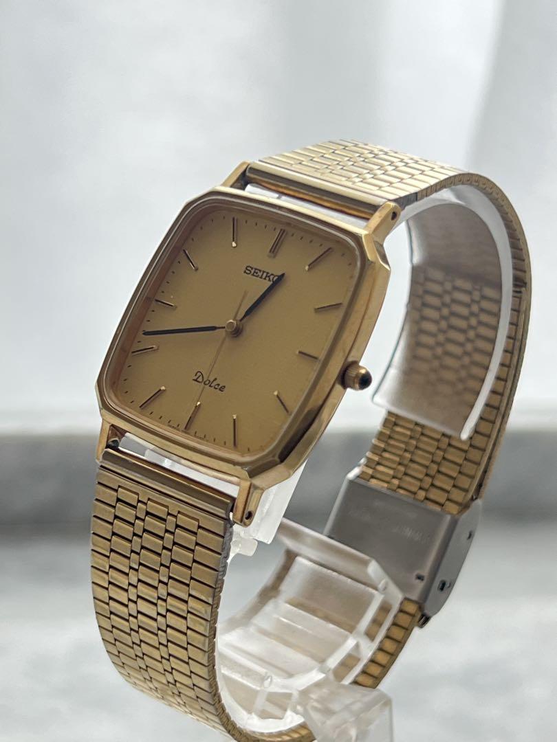 【電池交換済み】美品 SEIKO Dolce セイコー ドルチェ ゴールド
