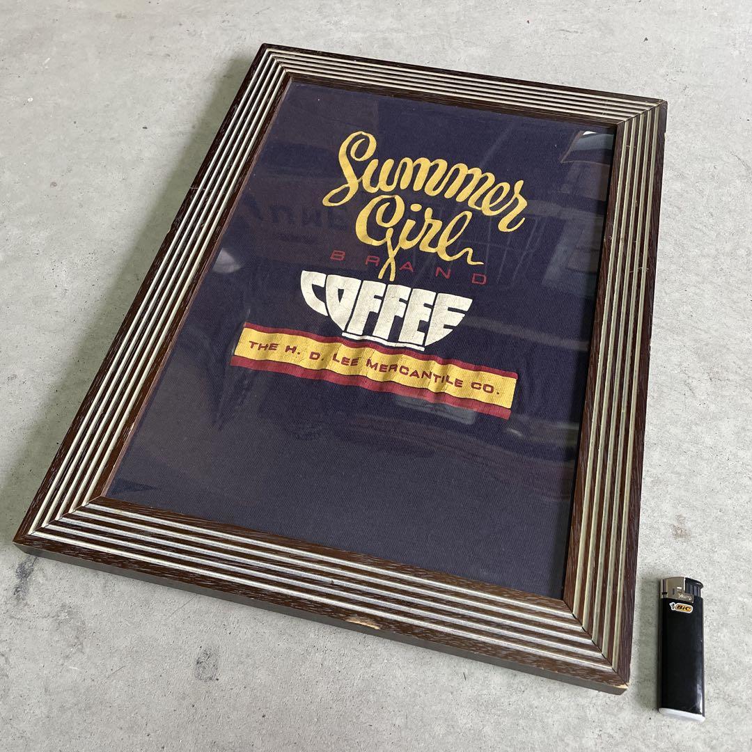品多く H.D C 額装 額縁 ヴィンテージ 店舗什器 Girl Summer LEE 額縁