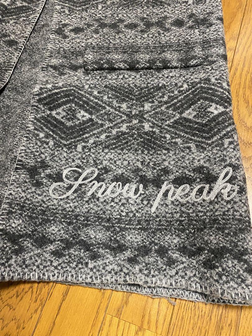 Wool Blanket Coat Grey snow peak スノーピーク