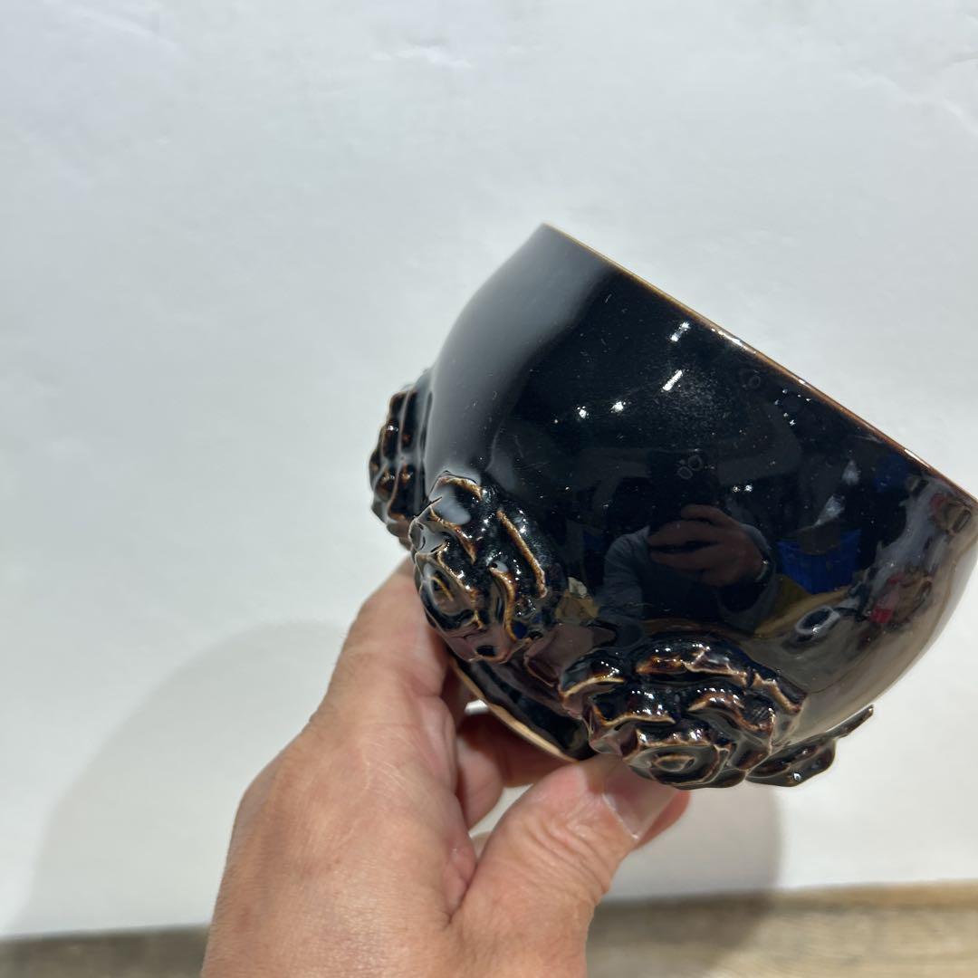 益子焼 村田元 夫婦茶碗 茶碗 お皿（せともの、やきもの、芸術