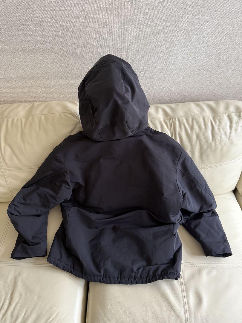 【美品】+j ハイブリッドダウンオーバーサイズパーカ M 黒 ブラック