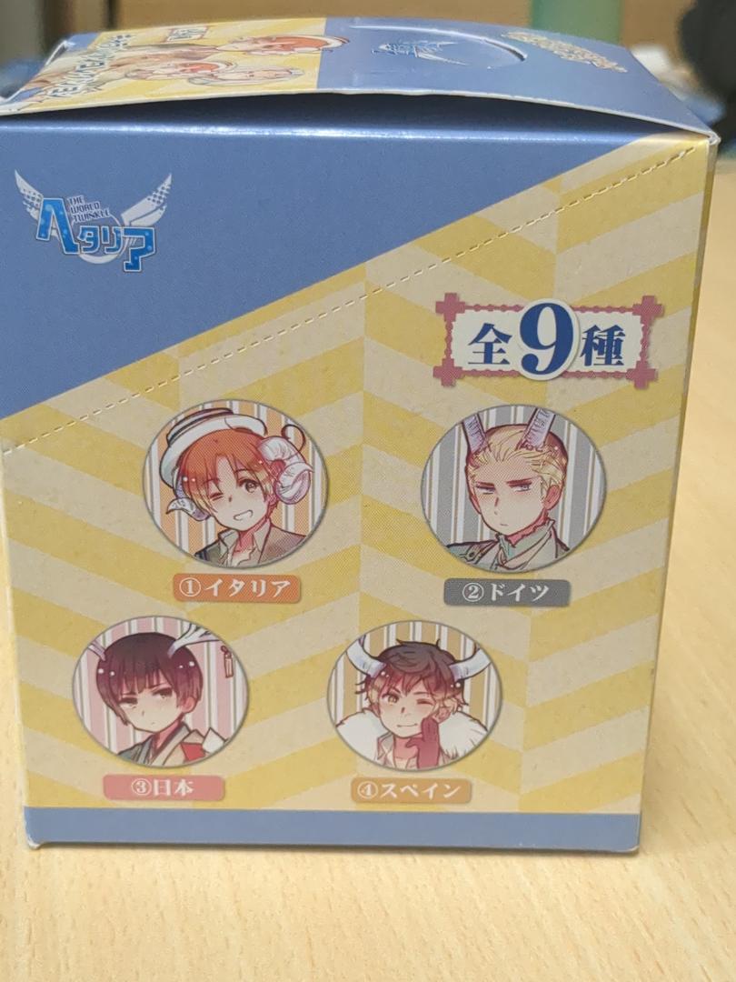 ヘタリア つのたりあ 缶バッチ1BOX