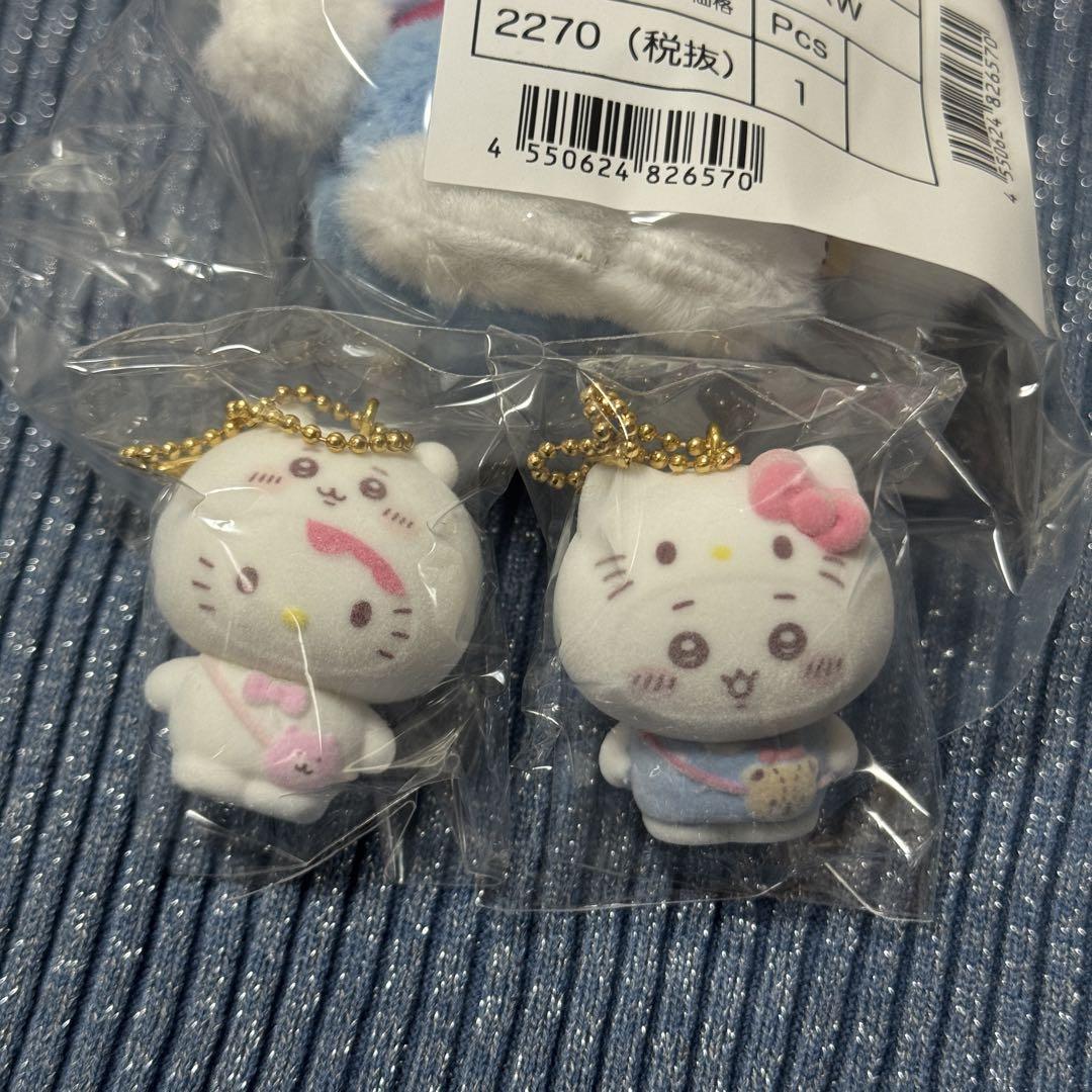 ちいかわ　キティ　サンリオマスコット