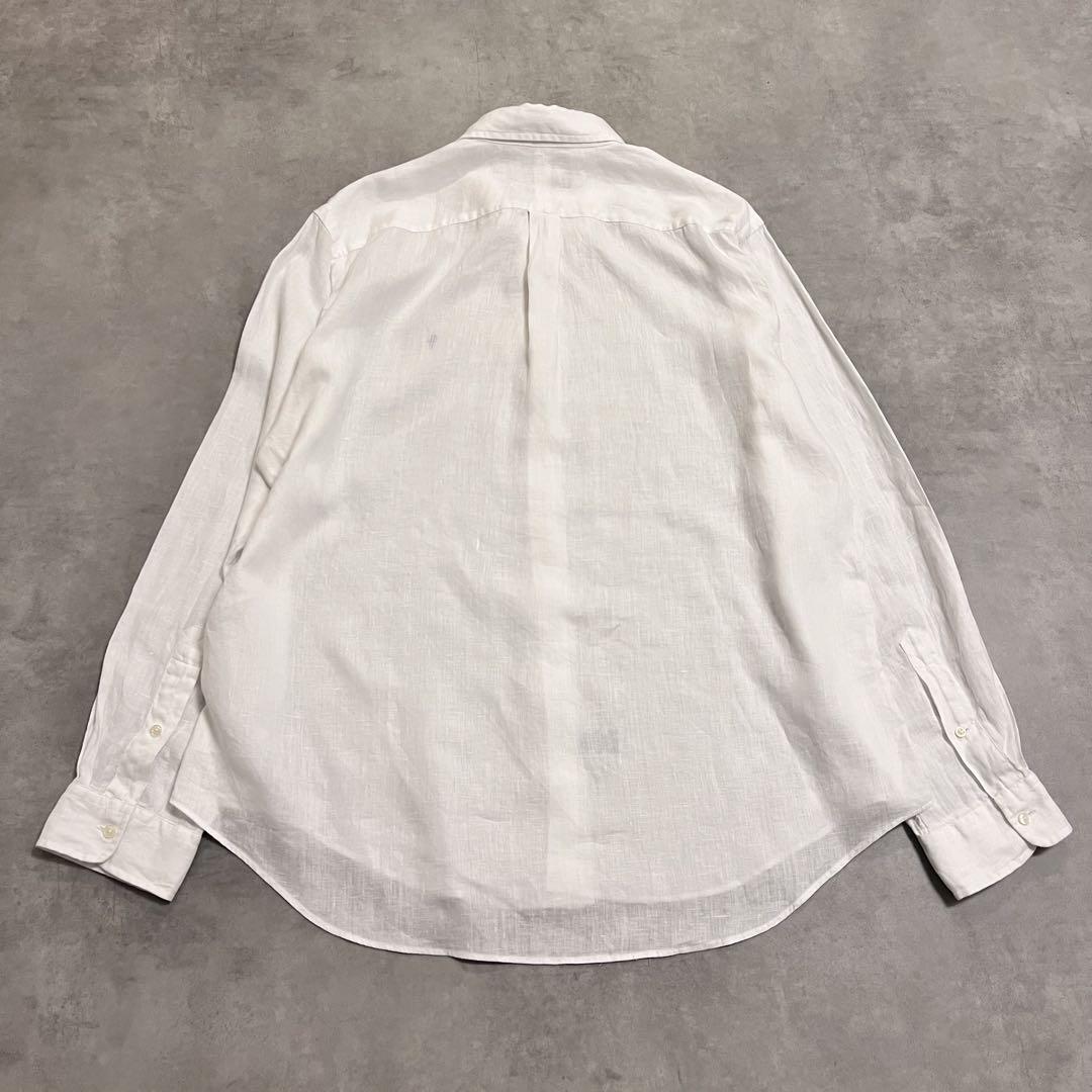 未使用タグ付き⭐️24SS ローレン ラルフローレン リネンシャツ