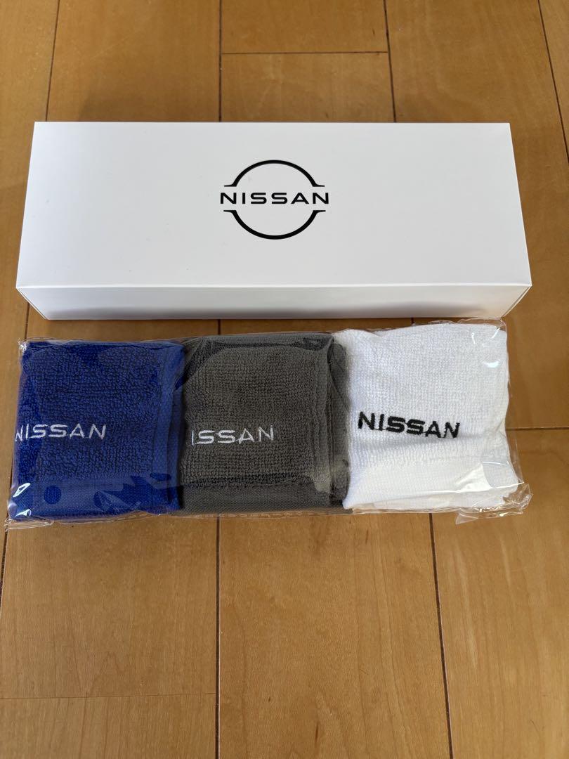 NISSAN オリジナルハンドタオル 3枚組