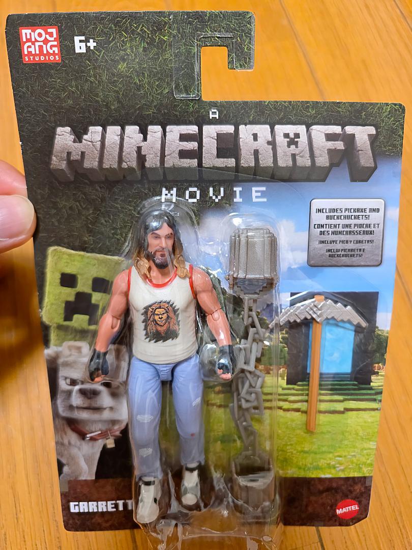 新品◆海外限定　映画版　ギャレット　フィギュア　マイクラ　映画　マインクラフト