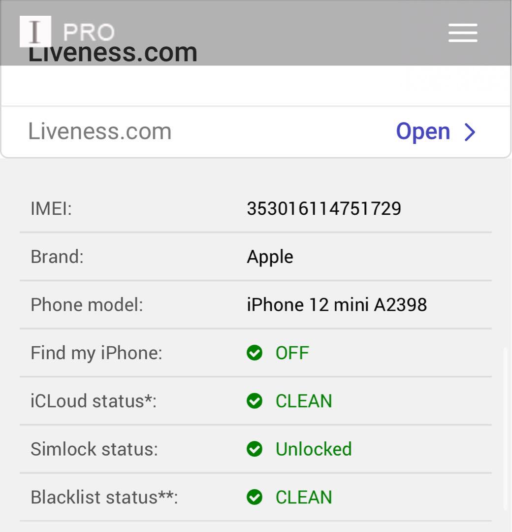 iPhone 12 mini ホワイト 128GB SIMフリーバッテリー交換済 画像15