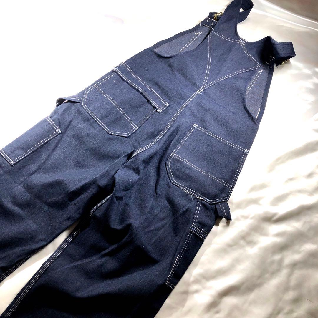 極美品 90's sears シアーズ タフスキン デニムオーバーオール 名作