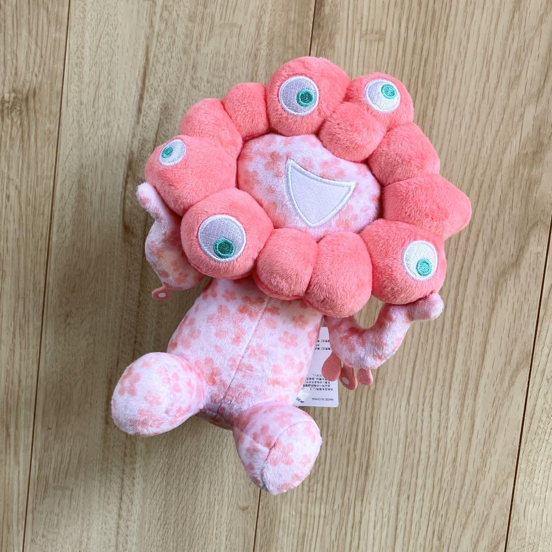 【新品】万博会場限定ミャクミャク桜ピンクぬいぐるみ