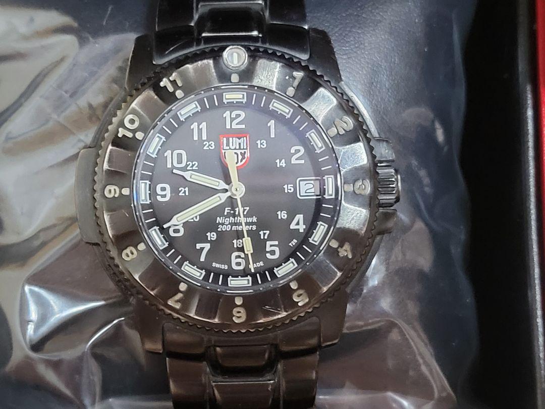 ビンテージ LUMINOX F117 ナイトホーク V5aAt-m65307062843 初期 通販超激安