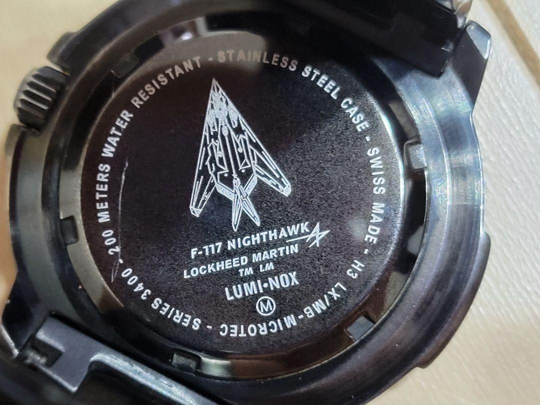 ビンテージ LUMINOX F117 ナイトホーク V5aAt-m65307062843 初期 通販超激安