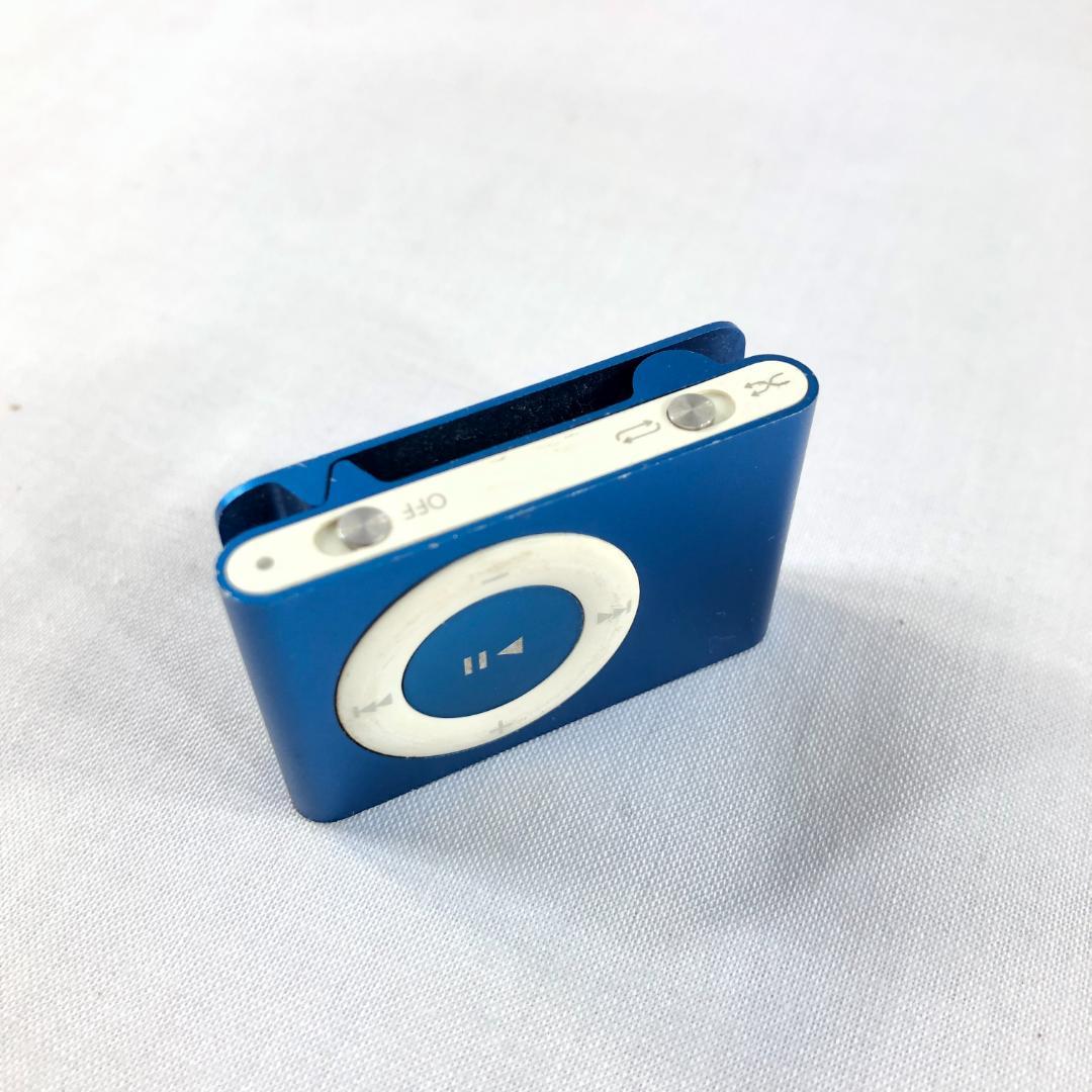 Apple iPod shuffle 4世代 2G バッテリー交換済 ブルー - メルカリ