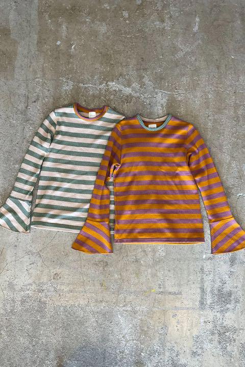 jonnlynx piano duo tee flare sleeve