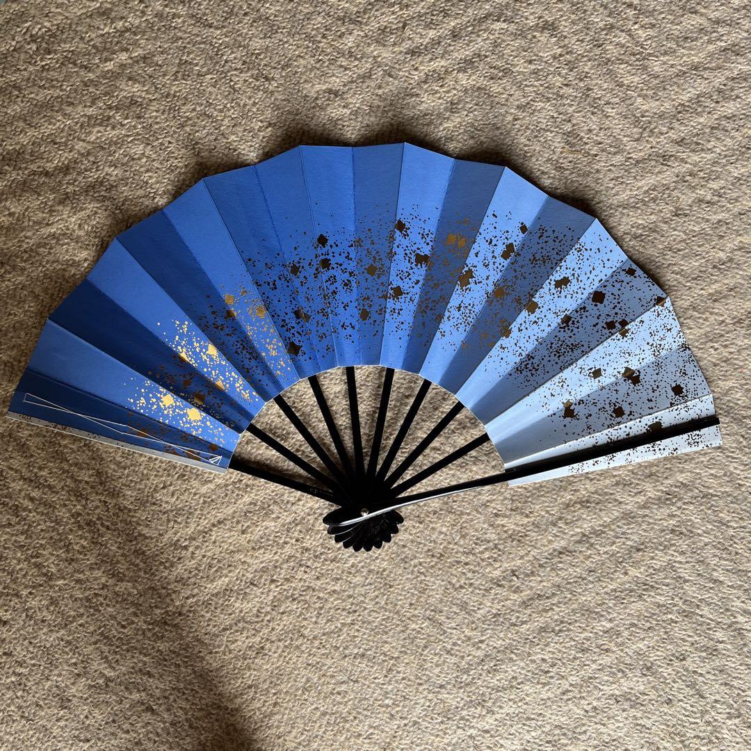 扇 日本舞踊 青 小物