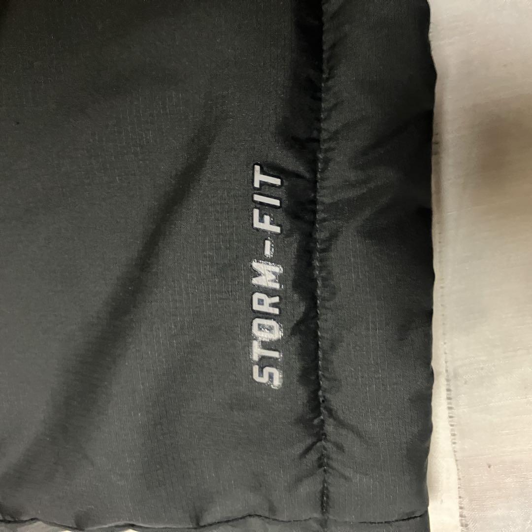 【人気:Lサイズ】NIKE ベンチコート　黒　ロング丈　フード着脱可能　2way