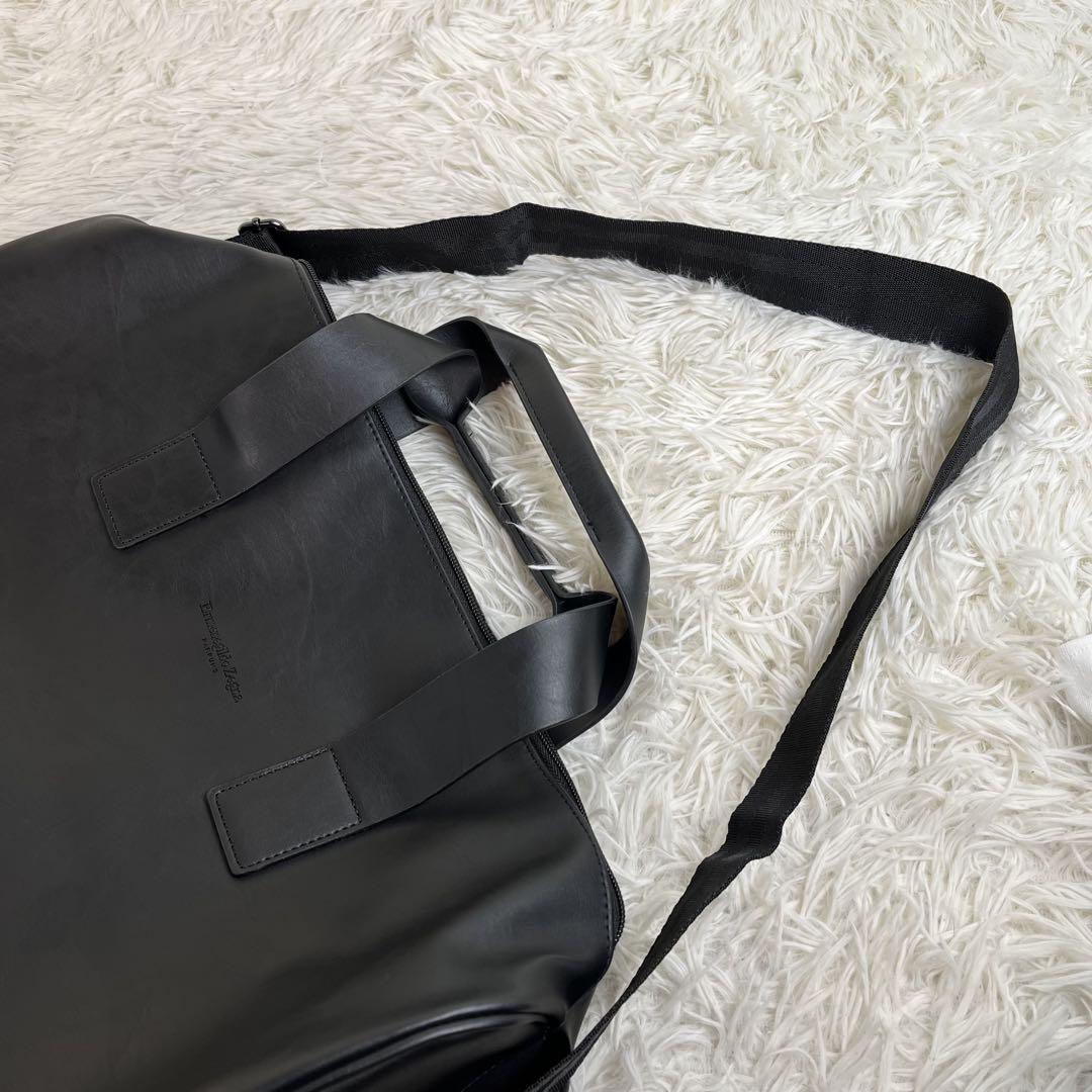 美品 Ermenegildo Zegna 2way ボストンバッグ レザー - メルカリ