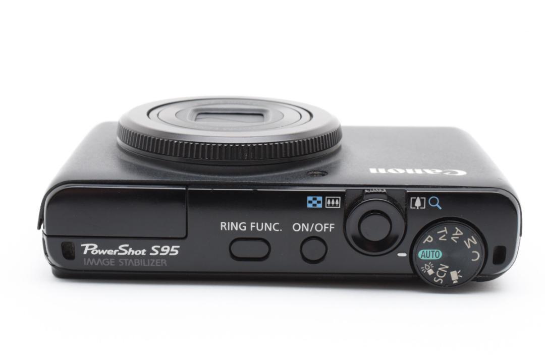 断*離様 【美品】Canon PowerShot S95 ブラック　動作確認済