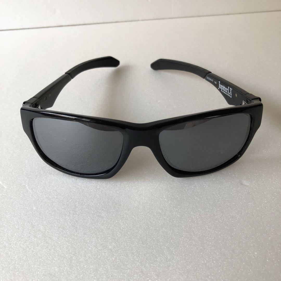 OAKLEY VINTAGE SUNGLASSES JUPITER LX BLACK PATTERN FRAME