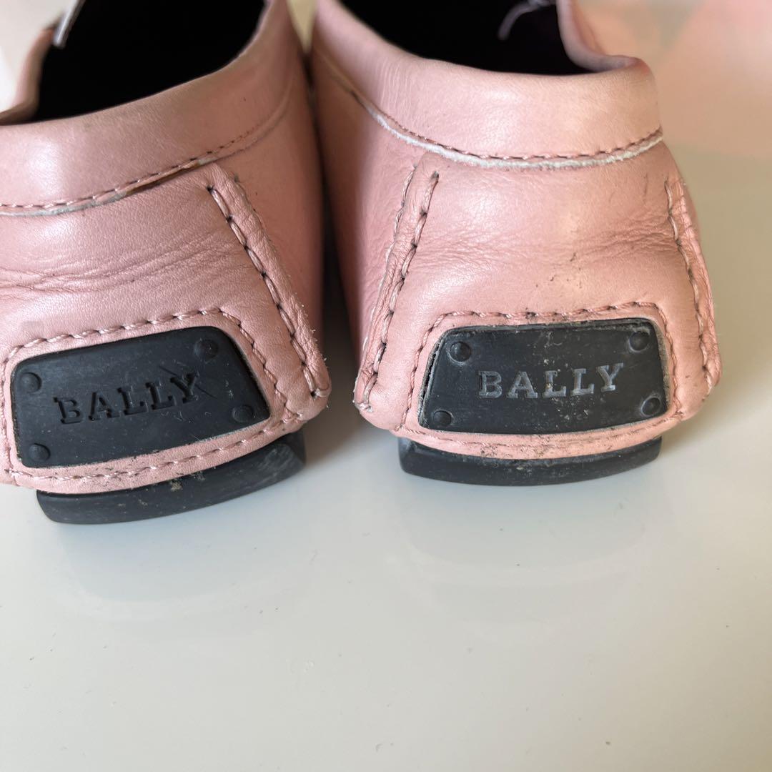 美品 BALLY バリー ドライビングシューズ ローファー レザー 25cm