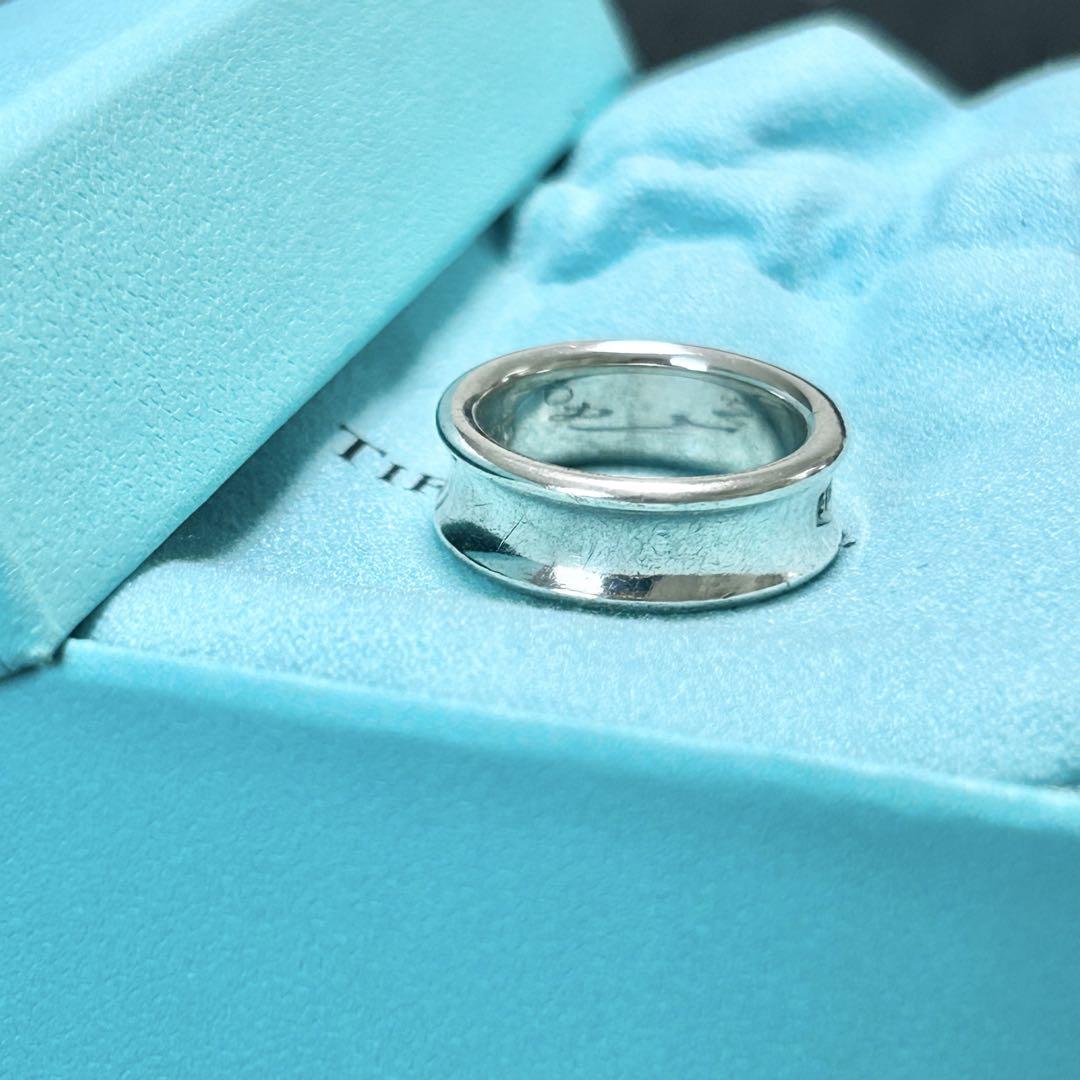 ティファニー　ナローリング　ミディアム　11.5号　指輪　Tiffany