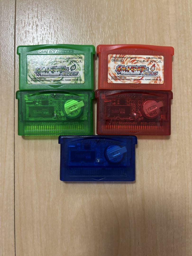 ポケモン エメラルド ファイアレッド リーフグリーン ルビー