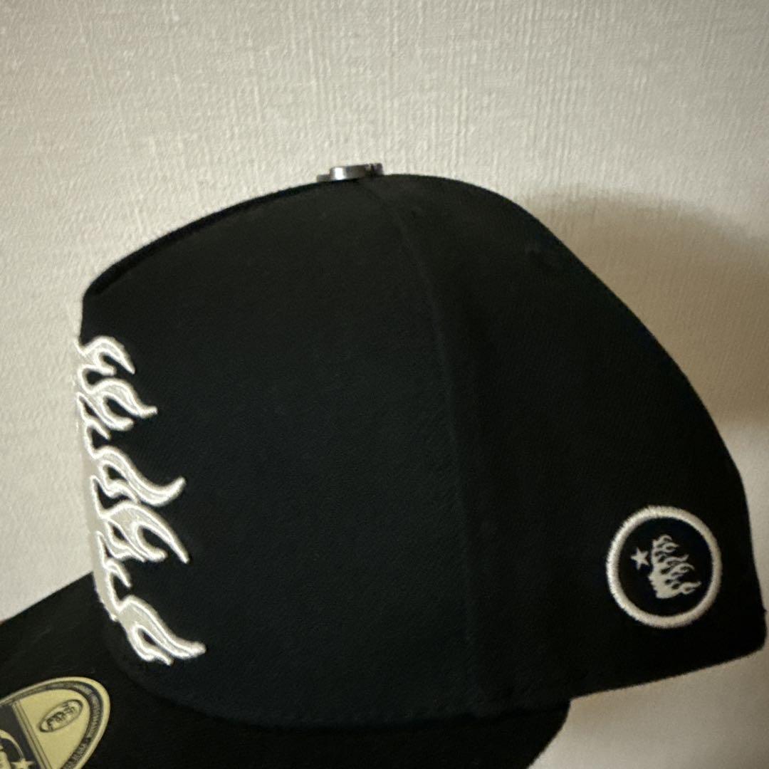 HELLSTAR スナップバックキャップ 7 1/4 黒
