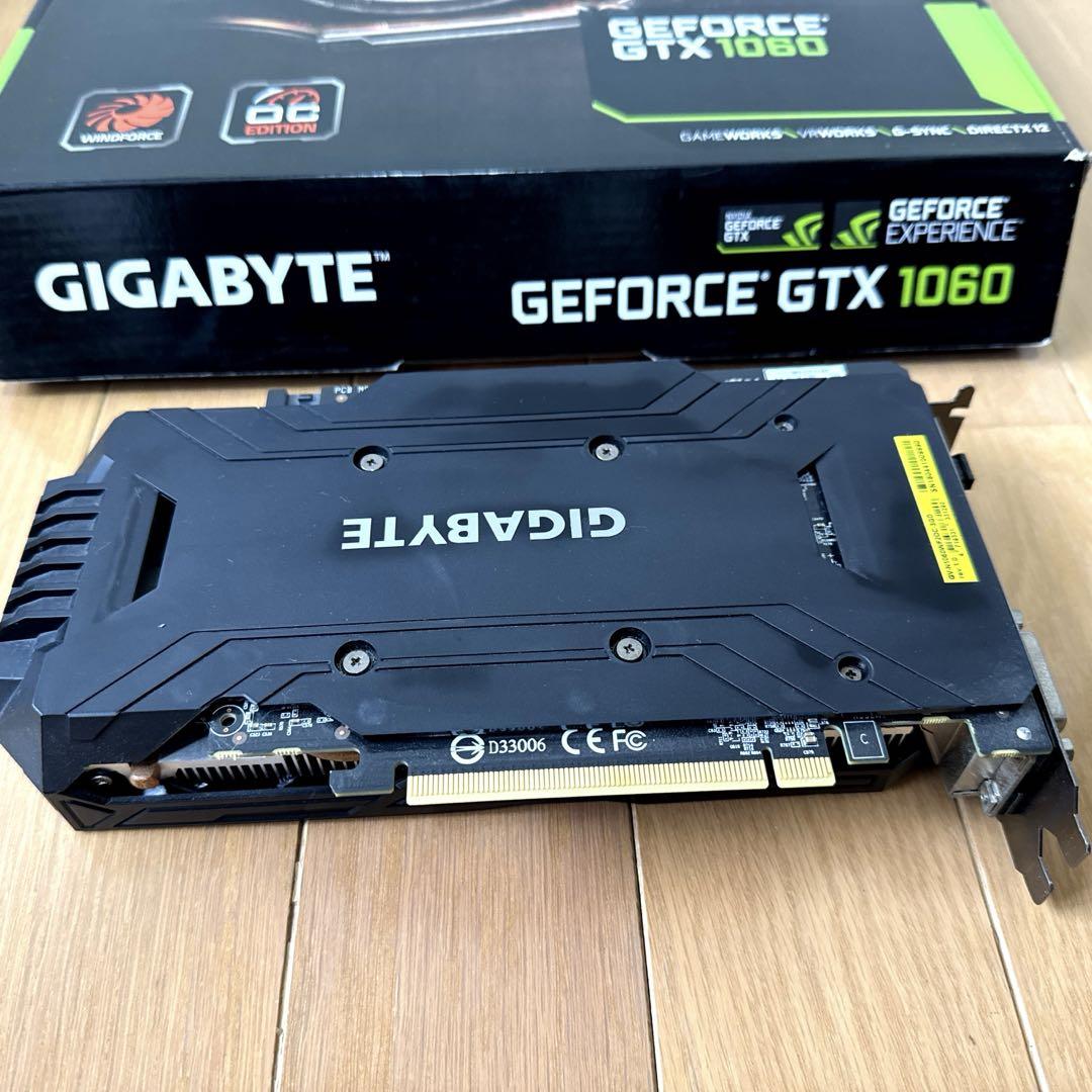 グラフィックボード・グラボ・ビデオカード GIGABYTE GEFORCE GTX1060
