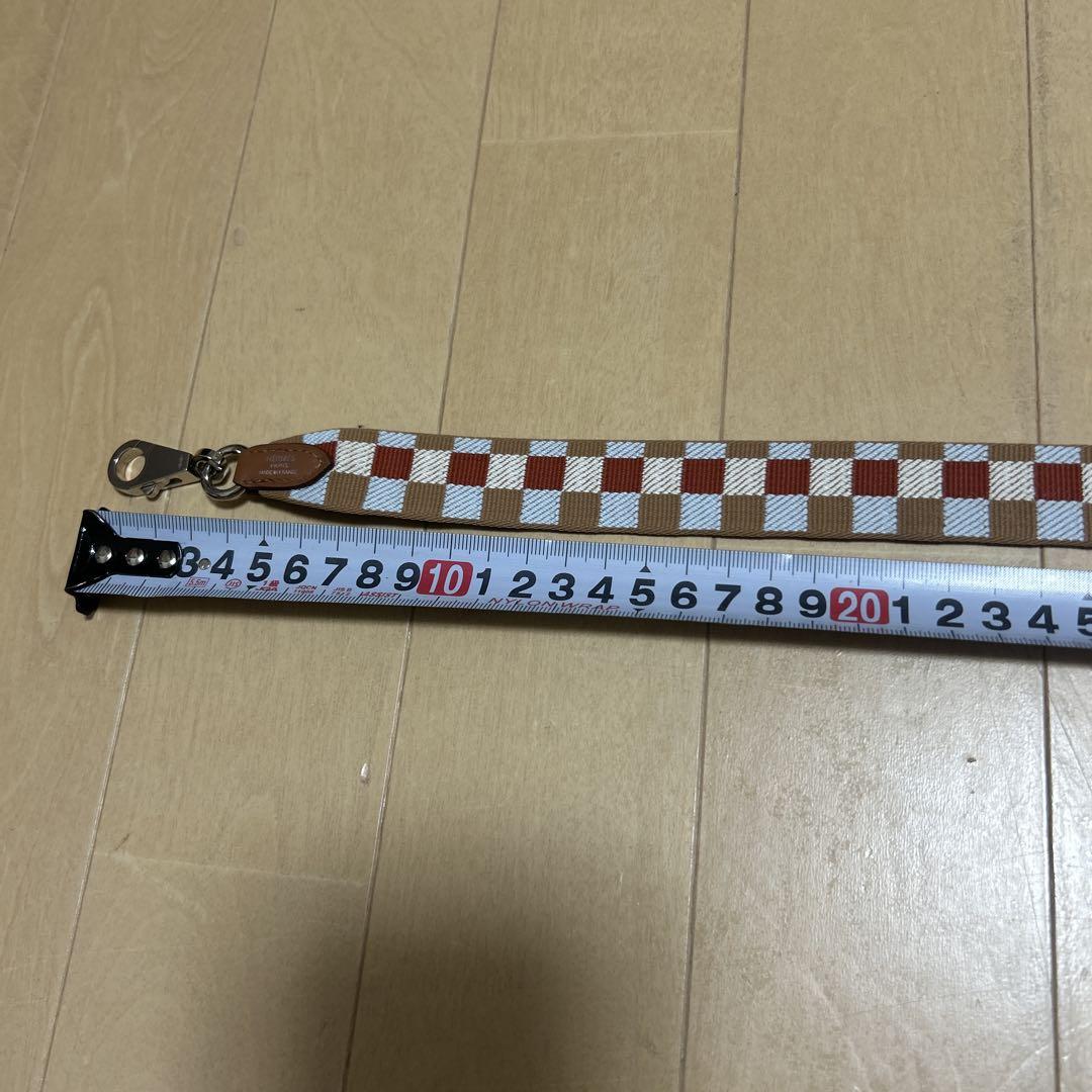 エルメス　バンドリエール　最終価格　シルバー金具 バッグストラップ　お値下げ不可