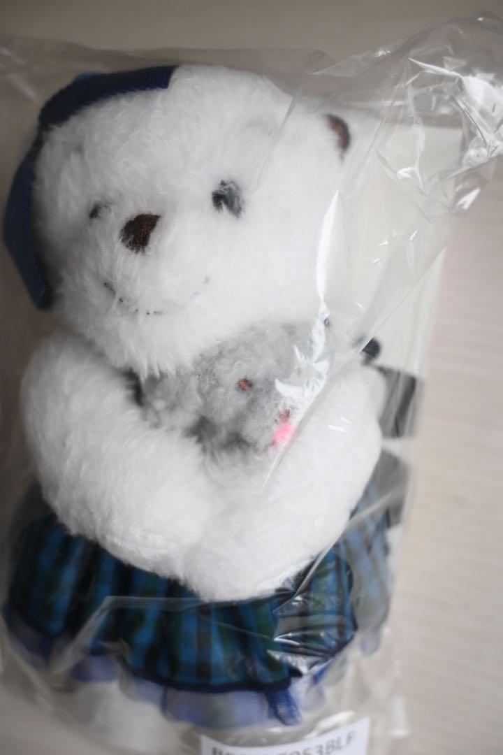 familiar × Bibiy. MASCOT BEAR ブルー