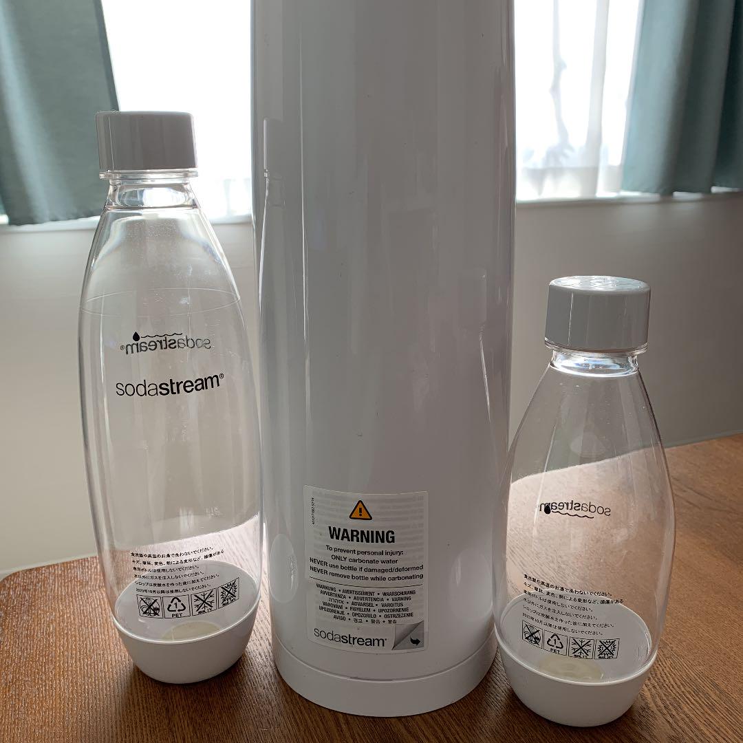 ソーダストリーム 1L 500ml ボトル付き JLnTY-m65324151135 スピリット 即納
