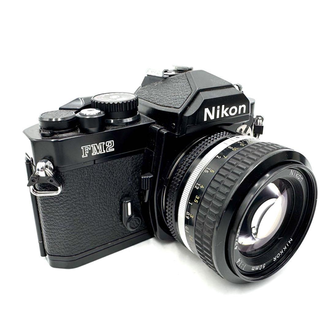 ❁後期型！動作良好❁Nikon New FM2 & Ai 50mm F1.4