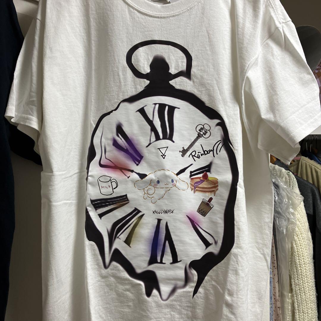 シナモロール × KINGLYMASKコラボTシャツ6<BR>原宿 キングリー