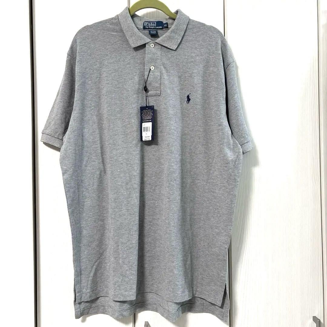 新品　ポロラルフローレン　半袖　ポロシャツ　メンズ　XL メッシュシャツ　タグ付