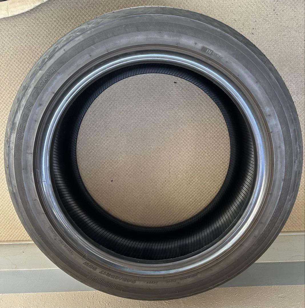 ★深溝245/45R17ブリヂストン REGNO GR-XII 2本セット★